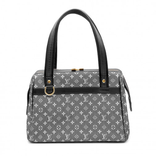 Sac à main Josephine en toile Monogram Idylle Noir P.M.