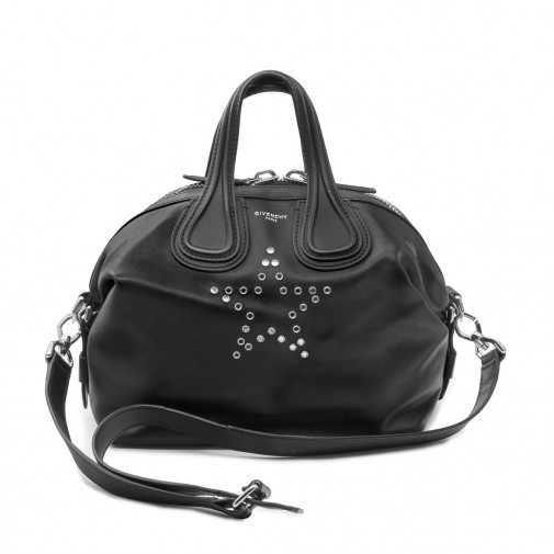 Sac à main Nightingale STAR Moyen Modèle en cuir noir