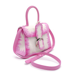 Sac à main Delvaux Brillant Mini Edition Limitée Oeillet Rose Flamingo