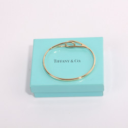 Pulsera extensible de oro amarillo de 18 k