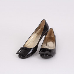 Tacones color negro talla 35 1/2