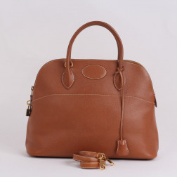 Bolso Bolide 37 en cuero Courchevel gold