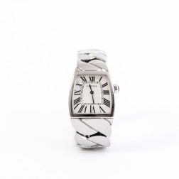 Reloj de mujer La Dona Modelo grande y acero. 