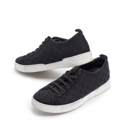 Paire de sneakers en toile Mini Monogram noir Pointure 37