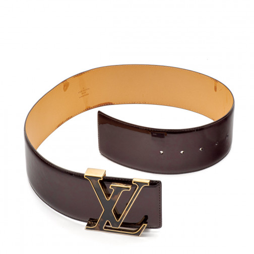 Cinturon De Cuadro Y Motivo Lv Louis Vuitton nuevo