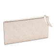Set de deux étuis Louis Vuitton pour pochette Felicie en cuir Empreinte Monogram