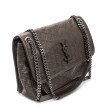 Sac Saint-Laurent Niki medium en cuir vieilli vert kaki