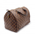 Sac Speedy 30 cm en toile Damier Ébène 