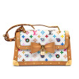 Sac à main Eye Miss You en toile Monogram Multicolore et cuir naturel