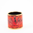 Anillo de carré en esmalte Brazil