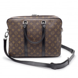 Porte-documents Voyage en toile Monogram
