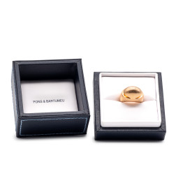 Bague Cabochon en or rose 18k